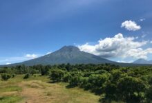 Agung auf Bali