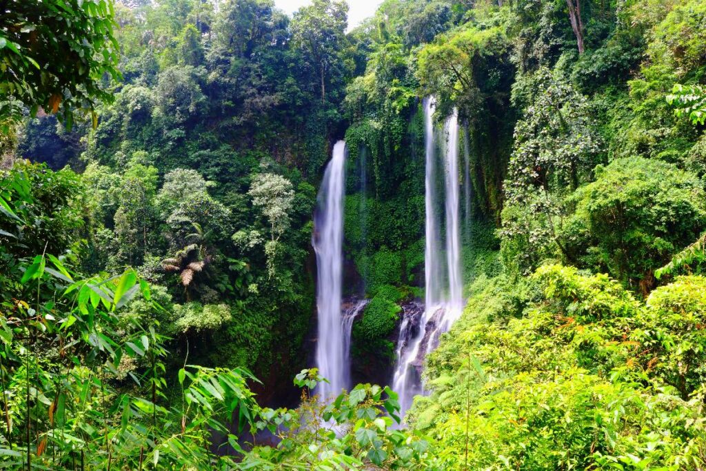 Sekumpul Wasserfall auf Bali