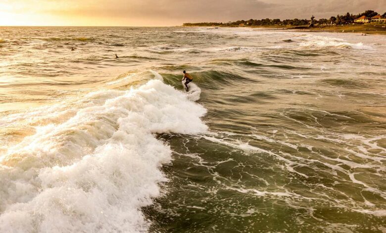 Surfen Westküste Bali