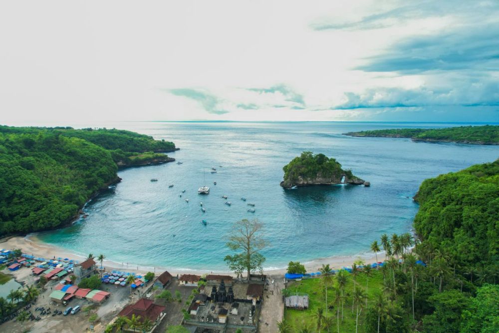 Crsytal Bay auf Nusa Penida