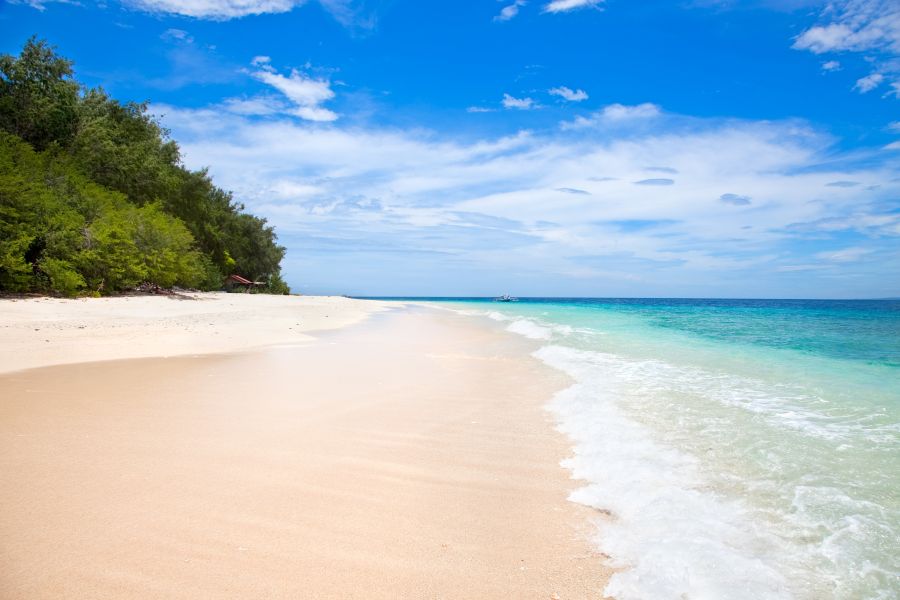 Strand von Gili Meno