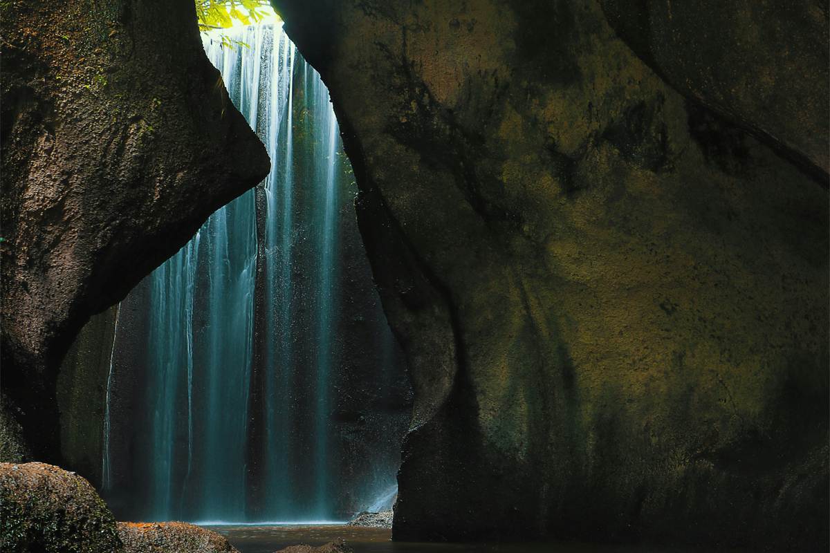Tukad Cepung Wasserfall